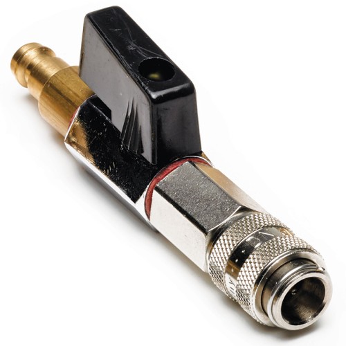 Stop valve with Rectus 21 coupler (TA317, PICO)