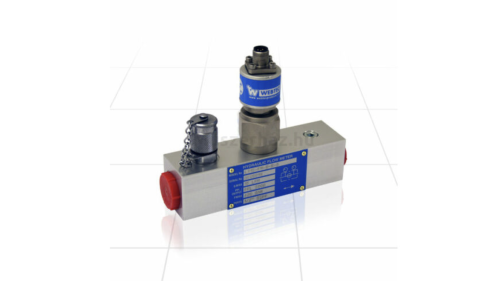 Hydraulic flowmeter 25 l/min (EU) (TA376, PICO)