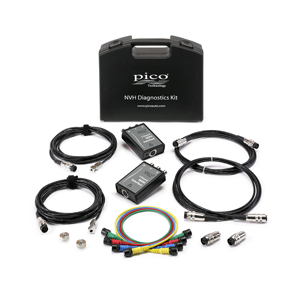 NVH triukšmo ir vibracijų diagnostikos rinkinys Standard, nešiojimo dėkle (PQ129, PICO)