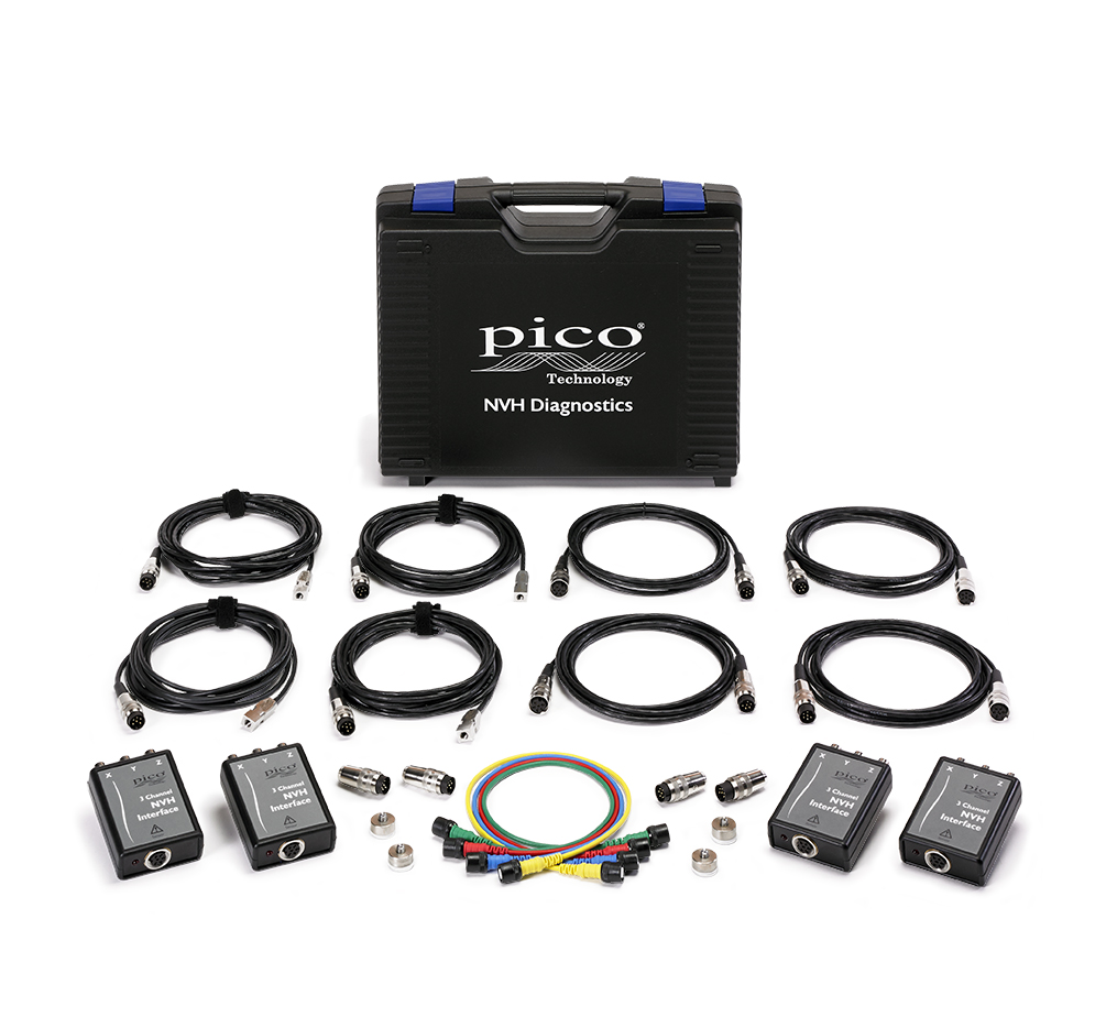 NVH Advanced noise and vibration diagnostic kit in carry case (PQ120, PICO)