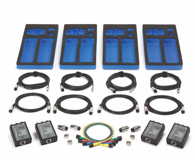 NVH triukšmo ir vibracijų diagnostikos rinkinys Advanced, putų įdėkle (PQ121, PICO)