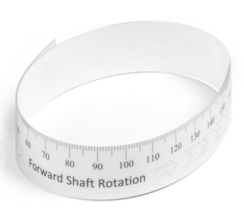 Directional tape measure for propshaft balancing (TA188, PICO)