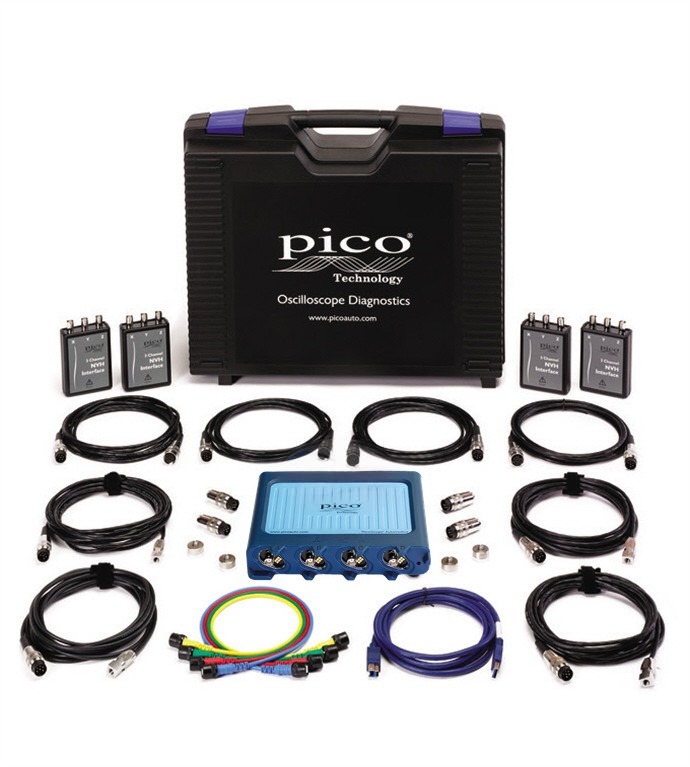 PicoScope 4425A NVH Essentials rinkinys Advanced su osciloskopu, BNC, dėkle (PQ270, PICO)