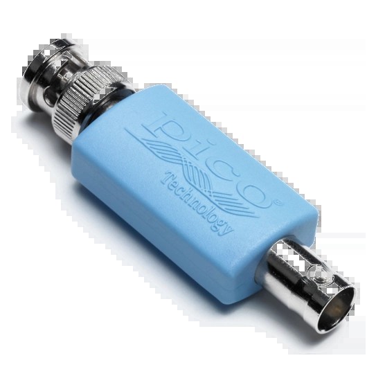 10:1 attenuator with BNC connectors, up to 400 V (TA197, PICO)