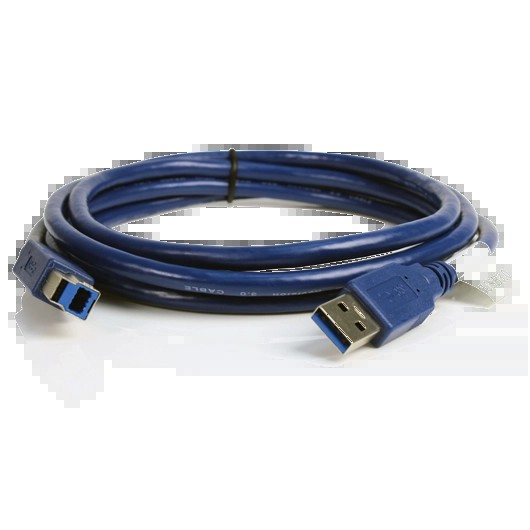 USB 3.1 Gen 1 cable for oscilloscope, 1.8 m, blue (TA155, PICO)