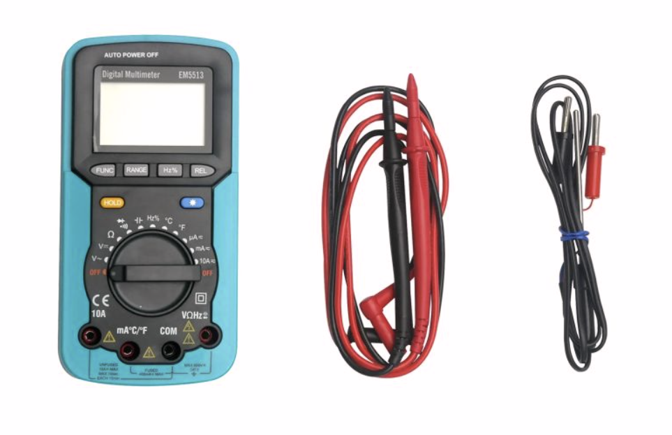 Digital multimeter AC/DC with temperature meter (47036, SONIC)