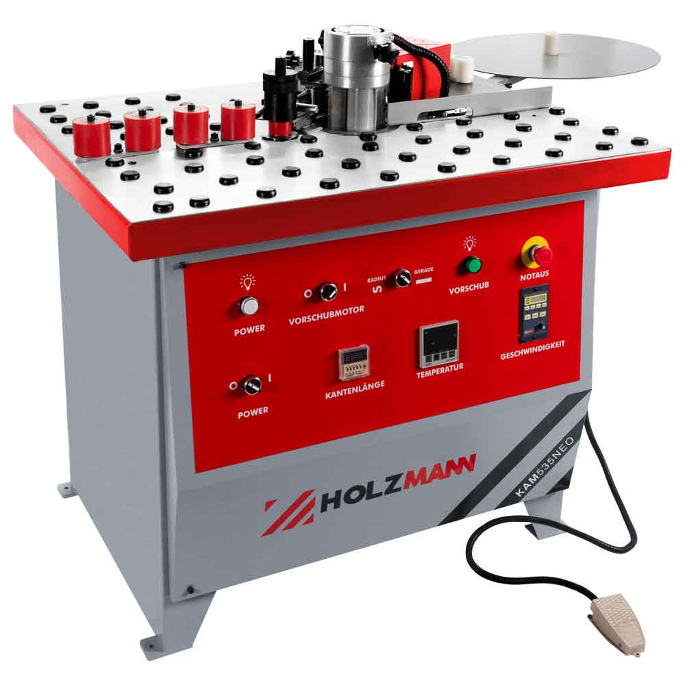 Pusiau automatinės briaunų klijavimo staklės, KAM535NEO_400V, Holzmann