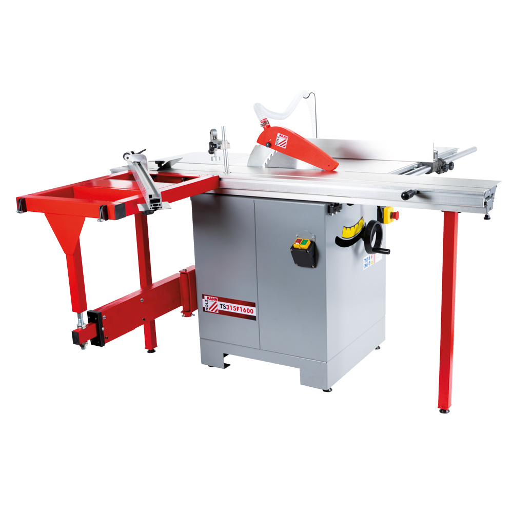 Formatinio pjovimo staklės su slankiuoju stalu, TS315F1600_230V, Holzmann