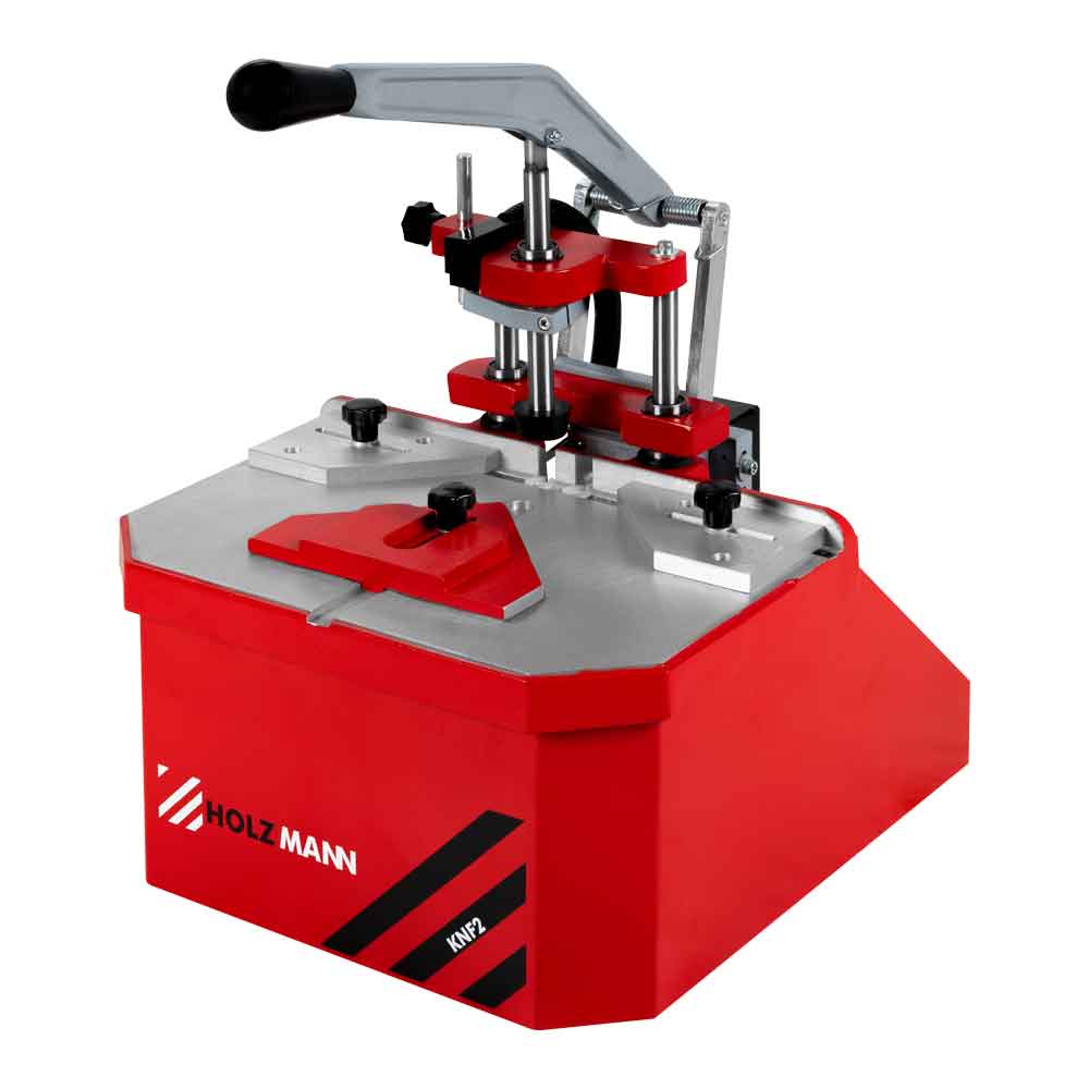 HOLZMANN double blade wooden coupling machine