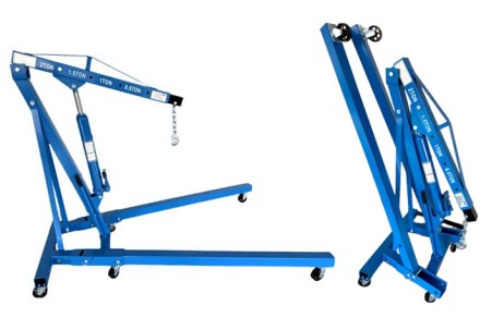 Workshop crane (engine hoist) 2 t, foldable (05.085.08J, MARCO TOOLS)