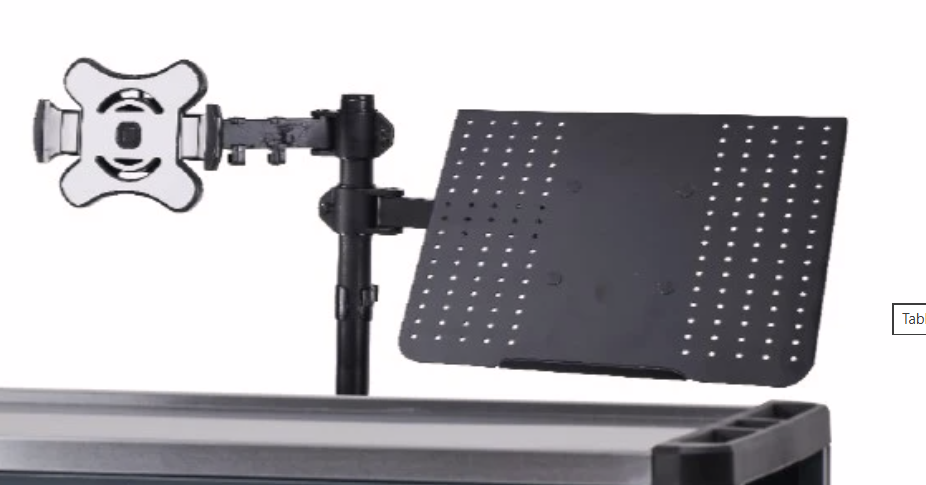 Tablet holder for NEXT tool trolleys 49016 SONIC