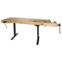 electric height adjustable work bench (WB210ELIFT_230V, HOLZMANN)