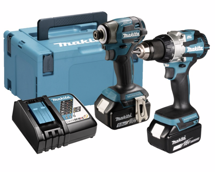 Akumuliatorinių įrankių rinkinys MAKITA DLX2527TJ