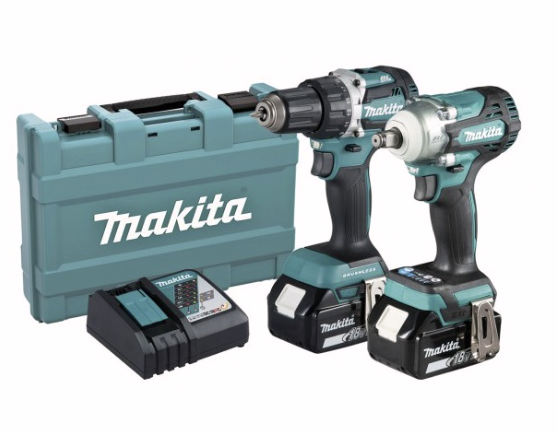 Akumuliatorinių įrankių rinkinys MAKITA DLX2410G