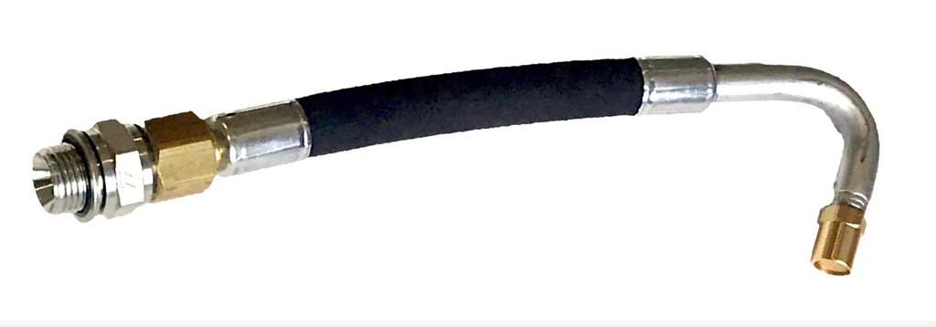 135° išleidimo žarna su automatiniu nepraleidžiančiu dangteliu alyvos išpilstymo pistoletui 1167783, EUROLUBE