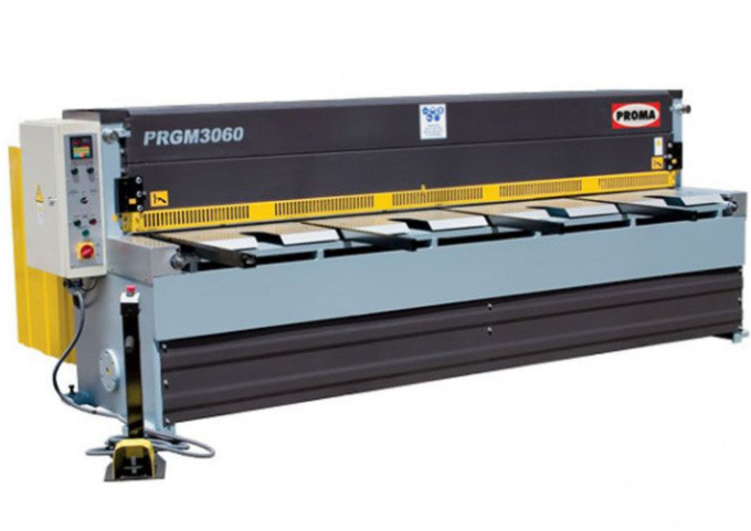 Elektromechaninės kirpimo staklės/ Giljotina PRGM-3060 x 4 mm PROMA Industry (127700-1)
