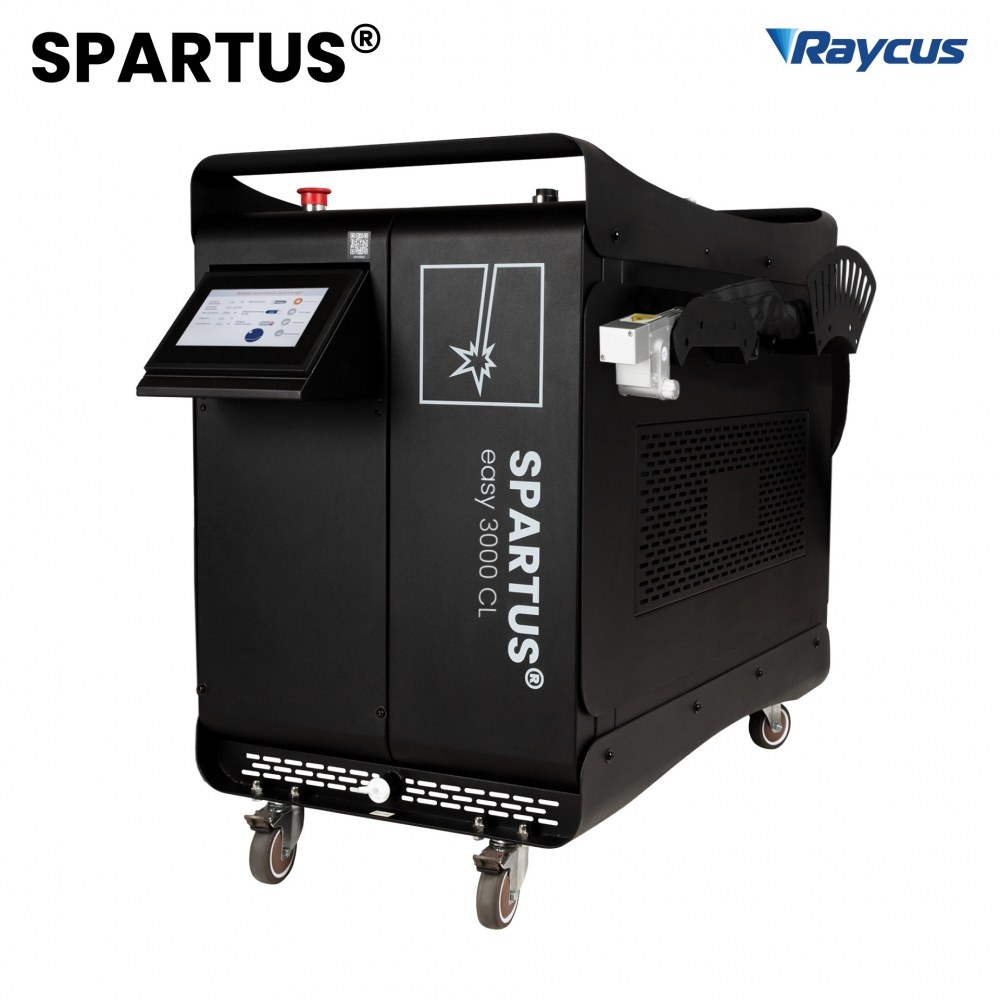 Profesionali lazerinė metalo paviršių valymo sistema, 3000 W, SPARTUS Easy 3000CL LASER-EASY3000CL-PAK1