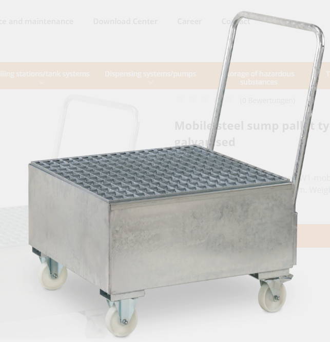 Mobili vonelė statinėms 250l talpa, CEMO 7398
