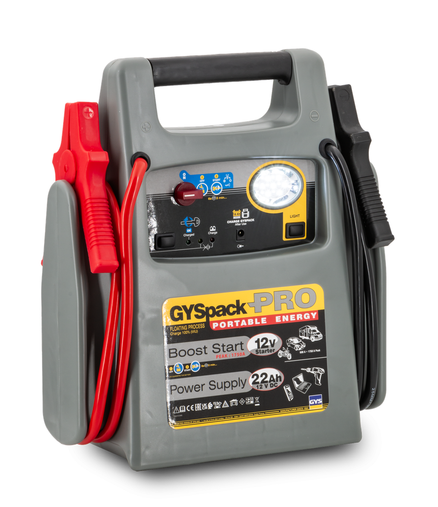 Paleidimo priemonė (booster) GYSPACK PRO - (UK) (025523, GYS)