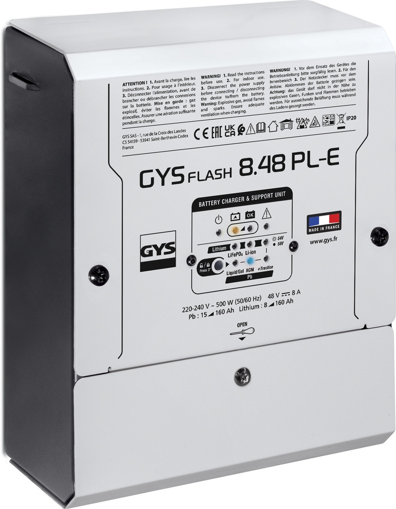 Battery charger GYSFLASH 8.48 PL-E (025950, GYS)