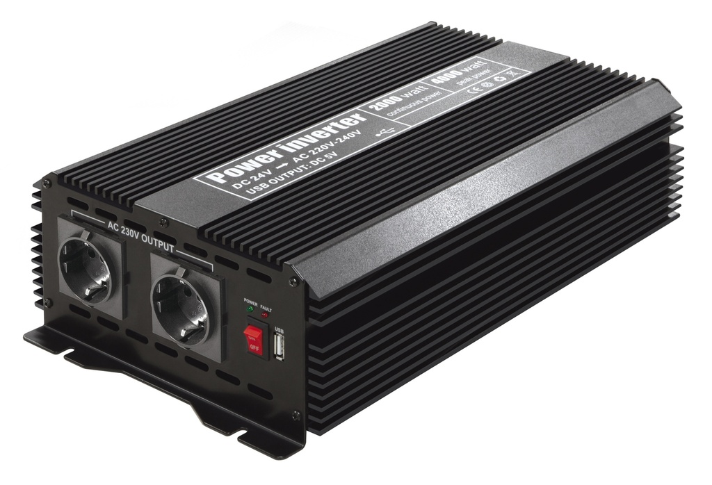 Įtampos keitiklis (inverteris) MSW 82000 - 24V - 2000W (027237, GYS)