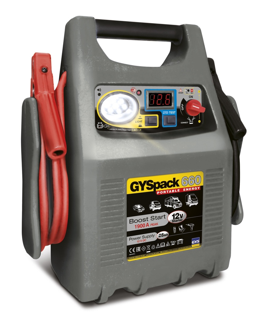 Battery booster GYSPACK 660 - (UK) (027879, GYS)