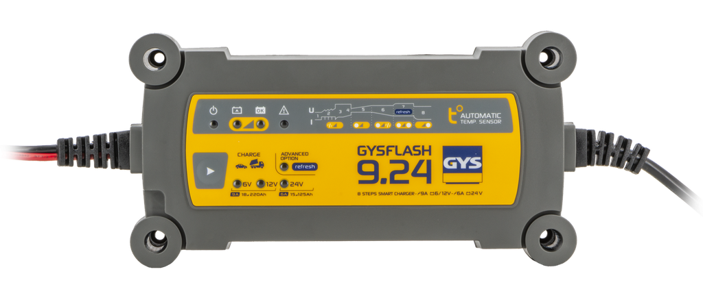 Battery charger GYSFLASH 9.24 - (UK) (029651, GYS)