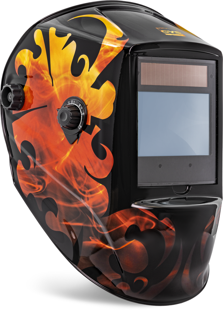Suvirinimo šalmas ZEUS 5-13 G FIRE TRUE COLOR (044098, GYS)