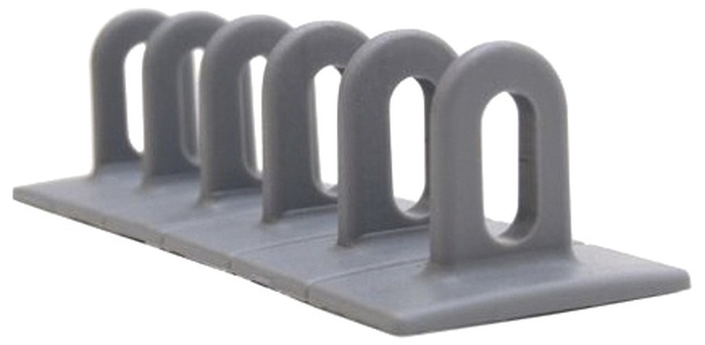 SET OF 3 GREY FLAT PLASTIC MULTIPADS (6x50x156mm), GYS