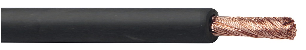 Elektros kabelis 10 mm² PVC, juodas, 20 m (056091, GYS)