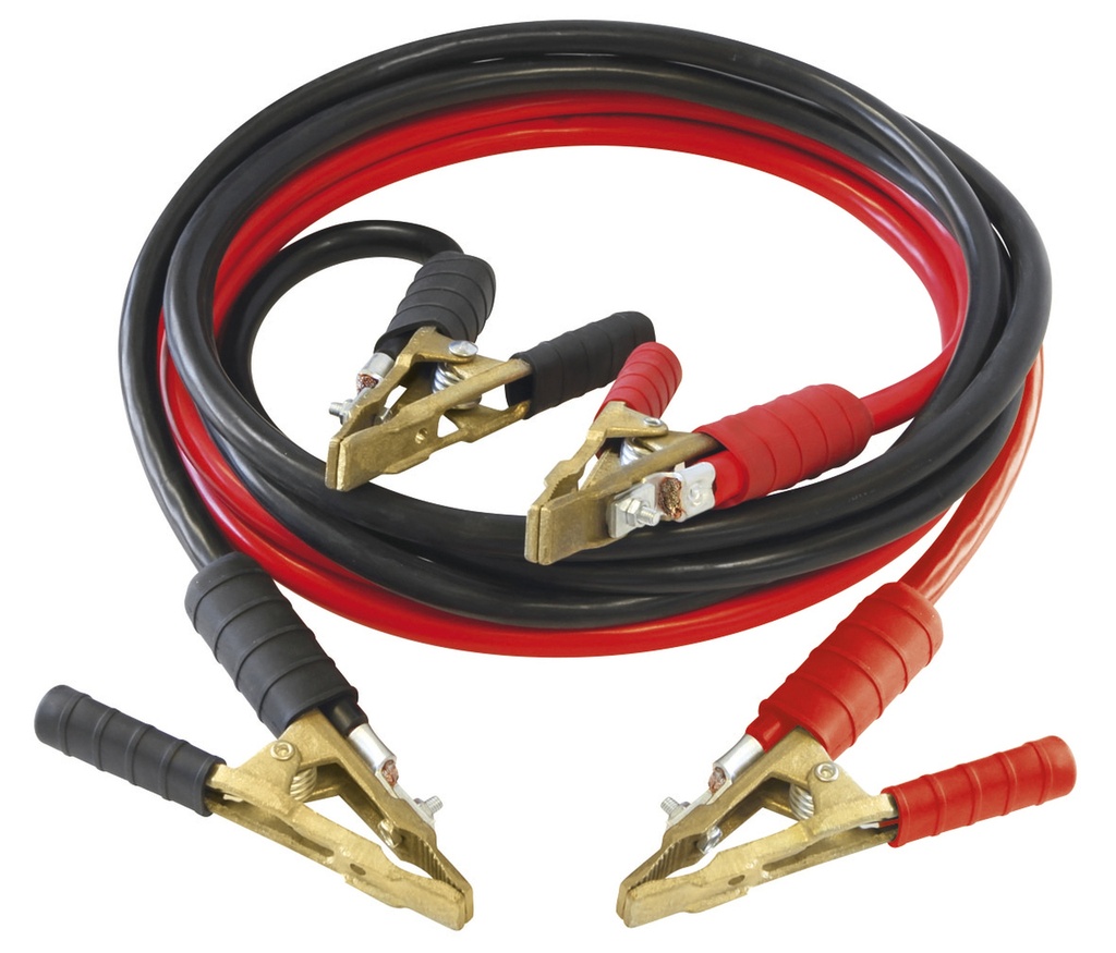JUMP LEADS PRO 320A - BRASS CLAMPS - 16 mm² - 2 x 3 m (056206, GYS)