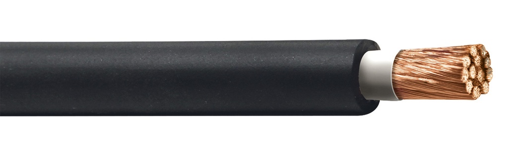 Electric cable 70 mm² PVC, black, 50 m (056565, GYS)