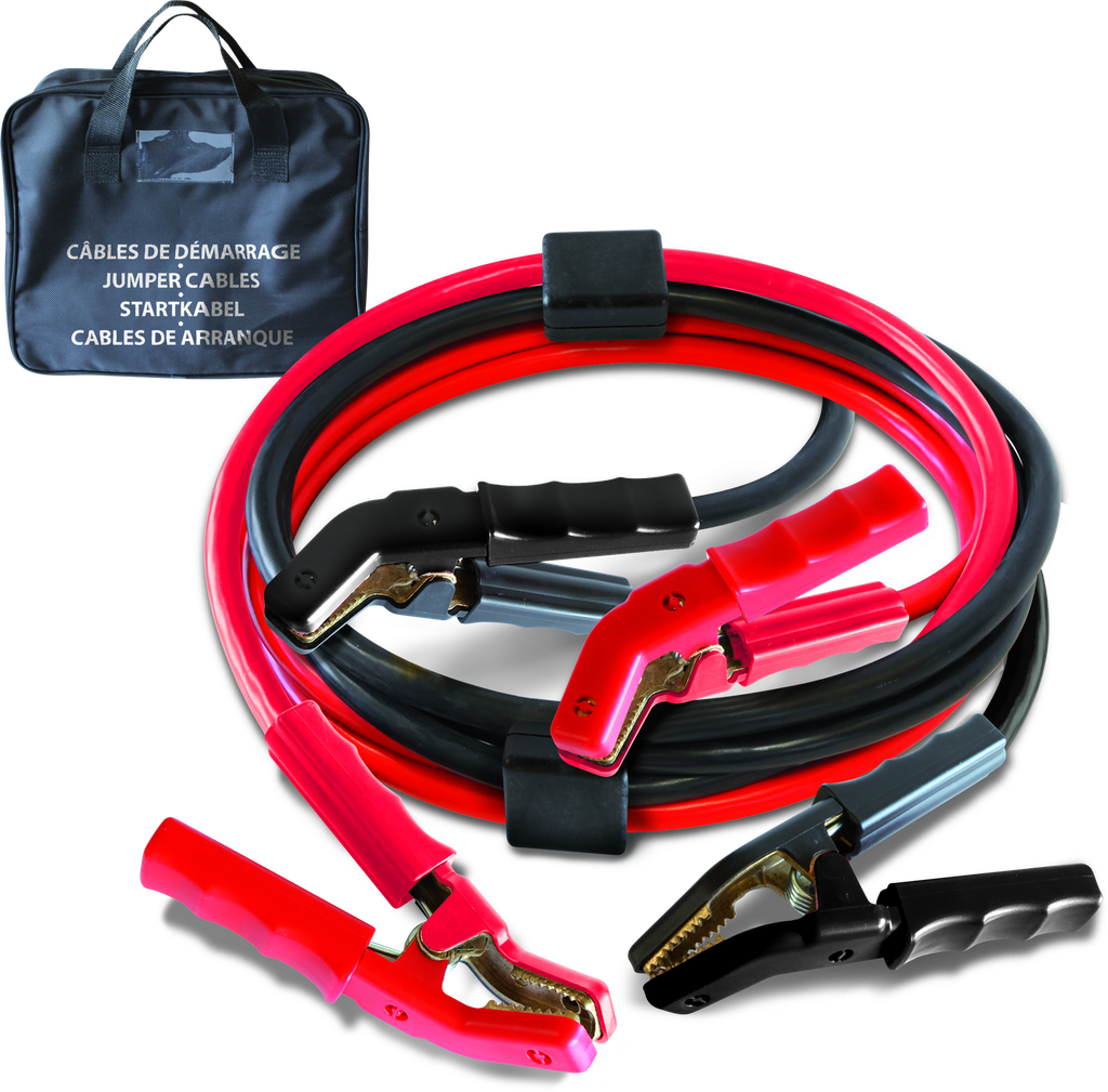 JUMP LEADS SUPER PRO 1000A (BAG) - INSULATED CLAMPS - 50 mm² - 2 x 5 m (056619, GYS)