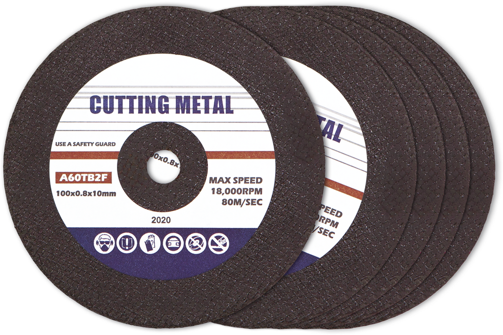 Cutting discs Ø100 mm / 0.8 mm for angle grinder, 5 pcs (058217, GYS)