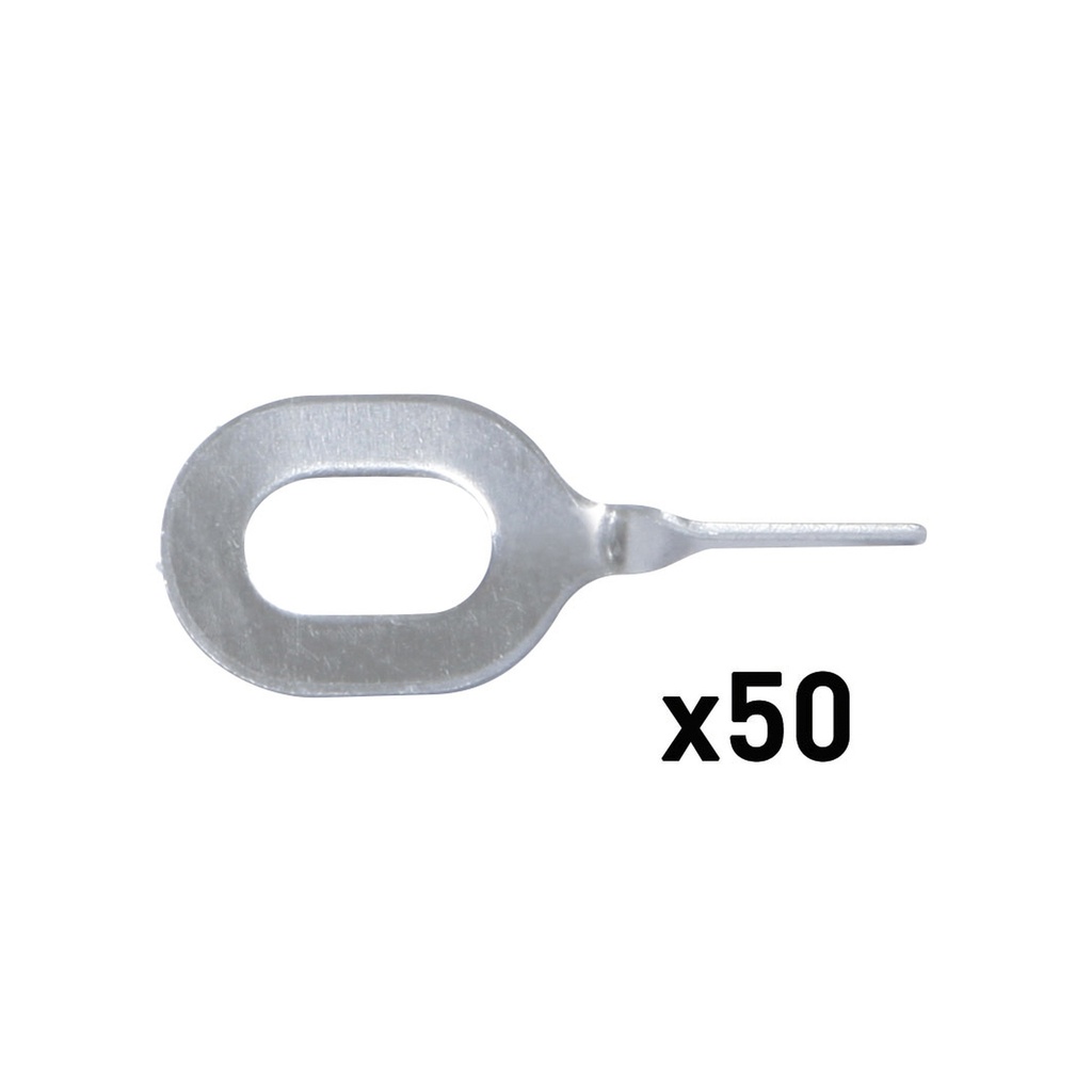 Susukti traukimo žiedai Nr.2, AlMg3, 1,0 mm, 50 vnt. (059504, GYS)