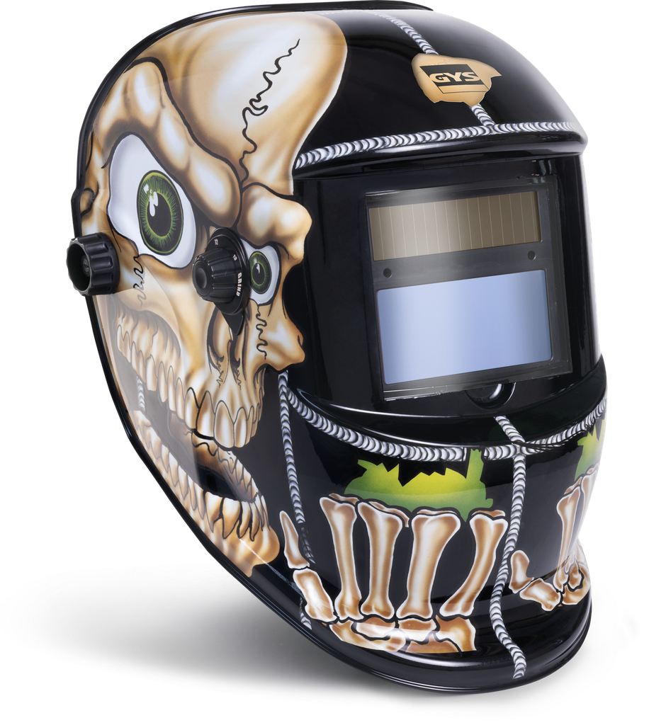 Welding helmet VENUS 3/9-13 G BONES TRUE COLOR (064973, GYS)