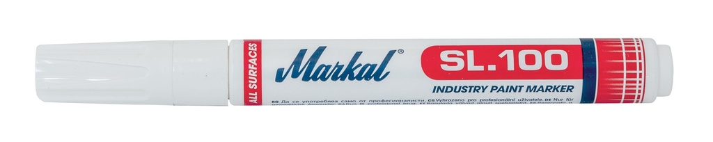 Industrial white markers, 3 pcs (069343, GYS)