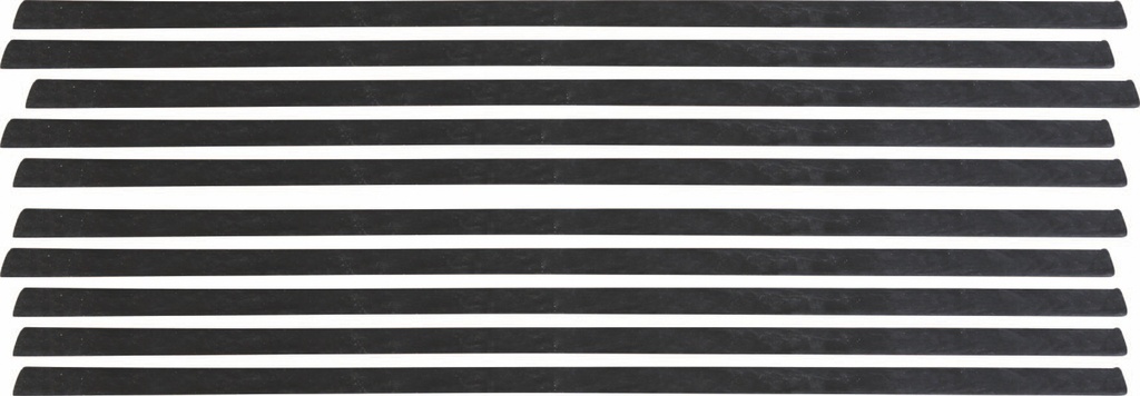 Plastiko virinimo strypeliai ABS 440 mm, apvalūs 8 mm (storis 1,4 mm), 10 vnt. (071339, GYS)