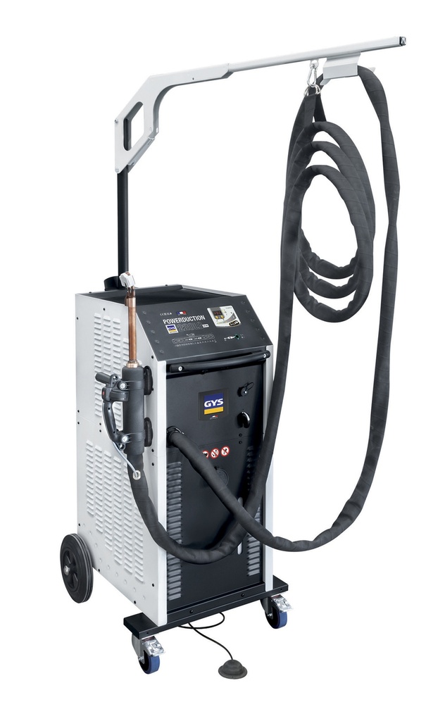 Indukcinis kaitintuvas POWERDUCTION 220LG (L20/B4) - 10 m lanksti rankena (074576, GYS)