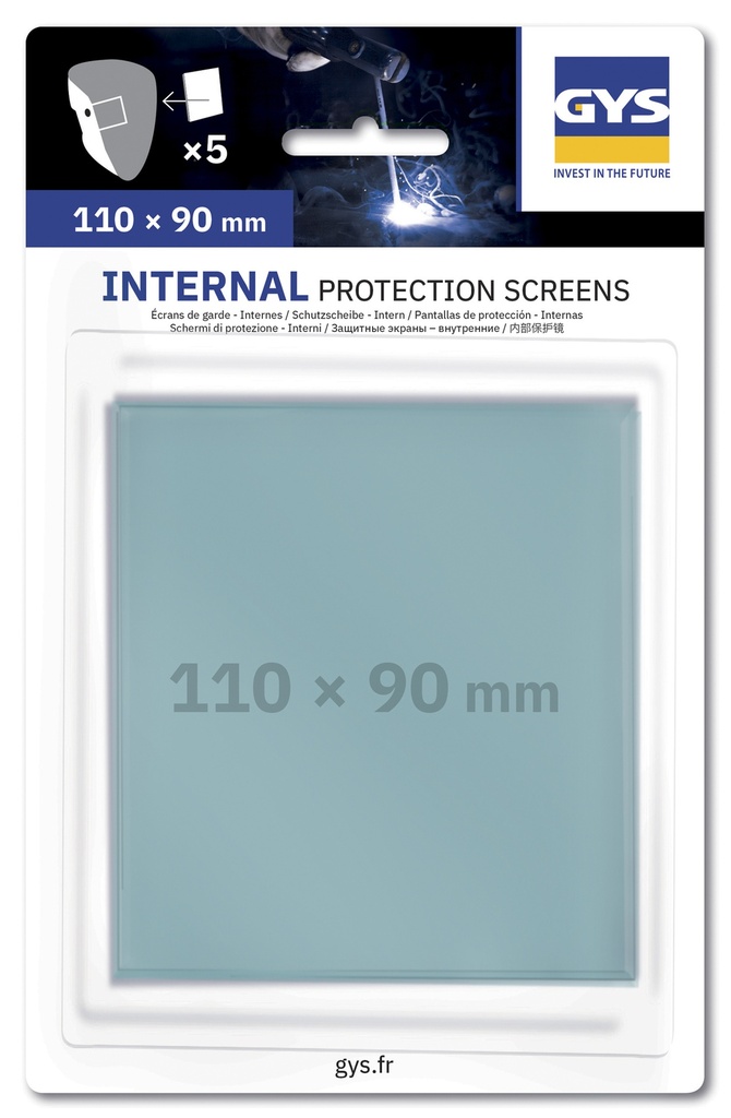 Vidiniai apsauginiai stikliukai 110 × 90 mm (FLIP FLAP) (076815, GYS)