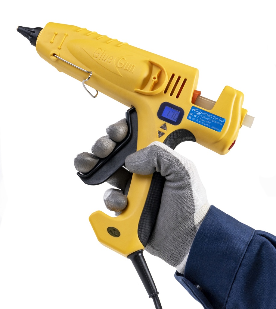 Profesionalus klijų pistoletas 400 W – 100-240 V – su skaitmeniniu ekranu (082144, GYS)
