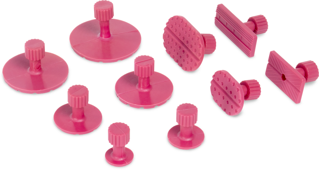 GPR GYS - 10 FLAT PINK END CAPS (085329, GYS)