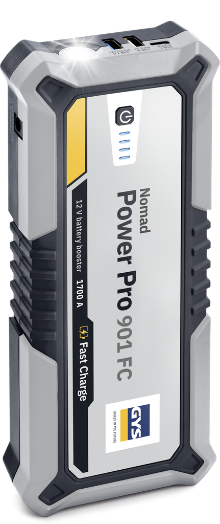 Ličio (Li-Ion) paleidimo priemonė (booster) GYS NOMAD POWER PRO 901 FC (085879, GYS)