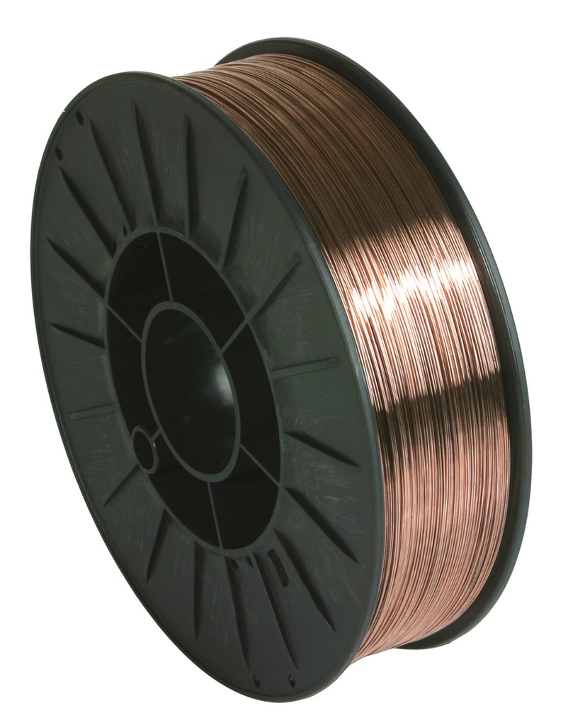 MAG viela ritė, plienas Ø1,0 - 5 kg D200 - ER70S-6 / G3Si1 (086135, GYS)