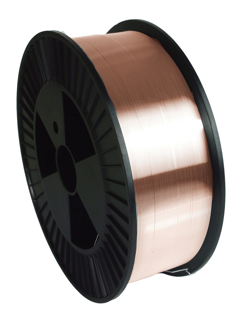 MAG wire reel, steel Ø0.6 - 15 kg D300 - ER70S-6 / G3Si1 (086166, GYS)