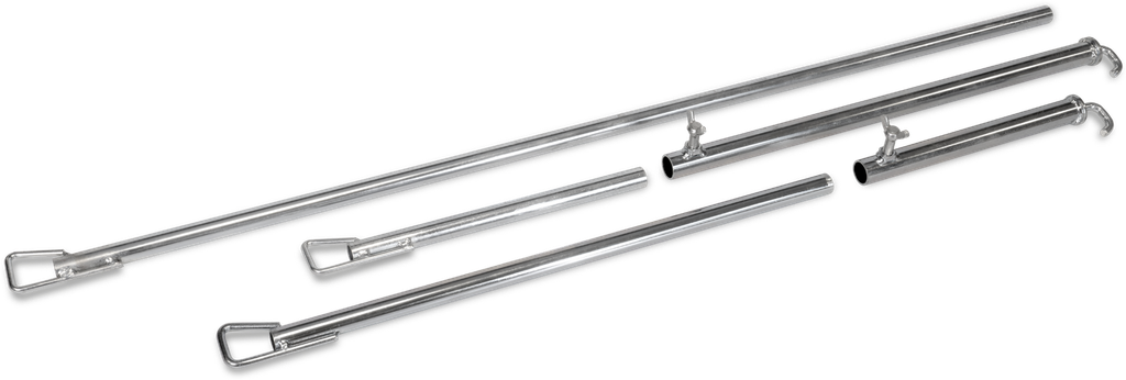 Fiksavimo strypų komplektas, reguliuojami nuo 31 iki 125 cm (087903, GYS)