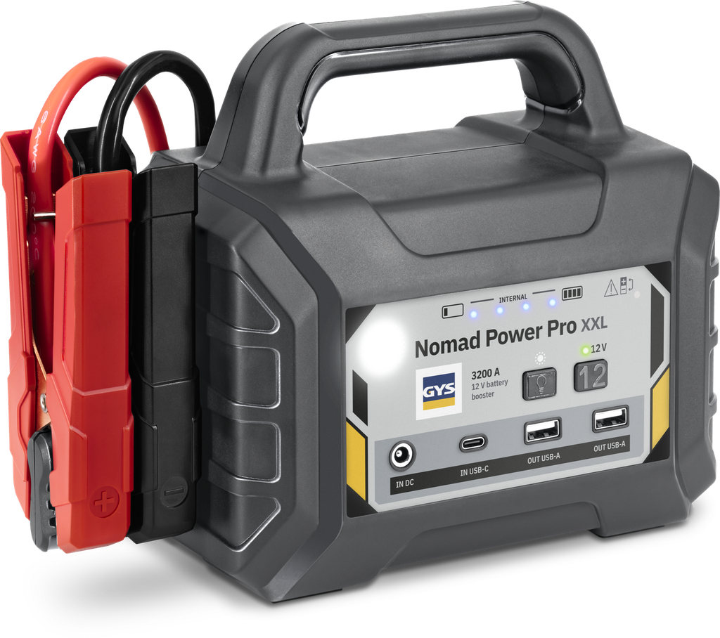 Ličio paleidimo priemonė (booster) NOMAD POWER PRO XXL, GYS