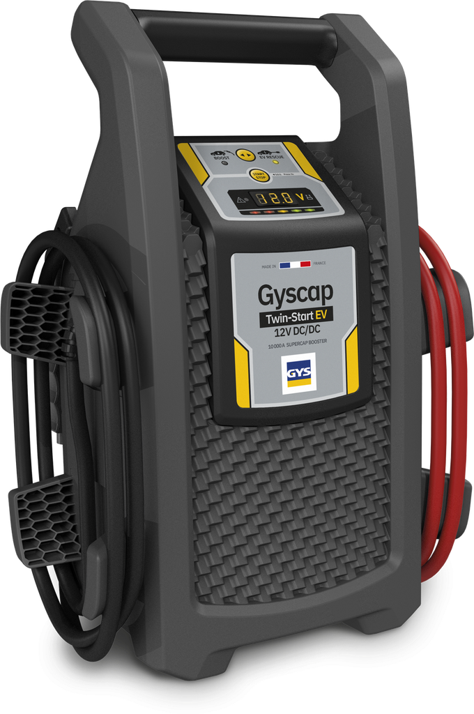 Bebaterė paleidimo priemonė (booster) GYSCAP TWIN-START (EV, 12V) DC/DC (089990, GYS)