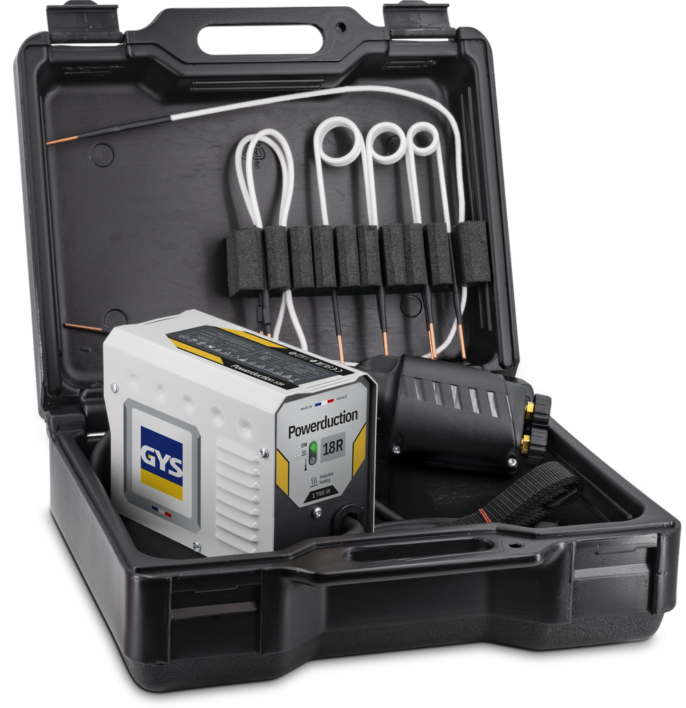 Induction heater POWERDUCTION 18R PLUS (5 inductors) - UK (091078, GYS)