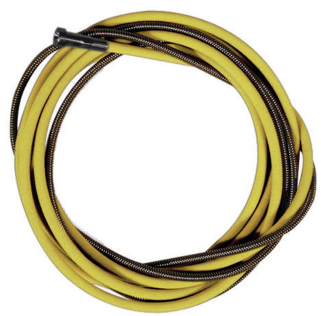 LINER METAL - STEEL 1.2/1.6 - 4M YELLOW (418424, GYS)